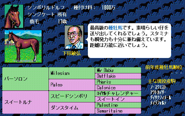 Winning Post screenshot 3