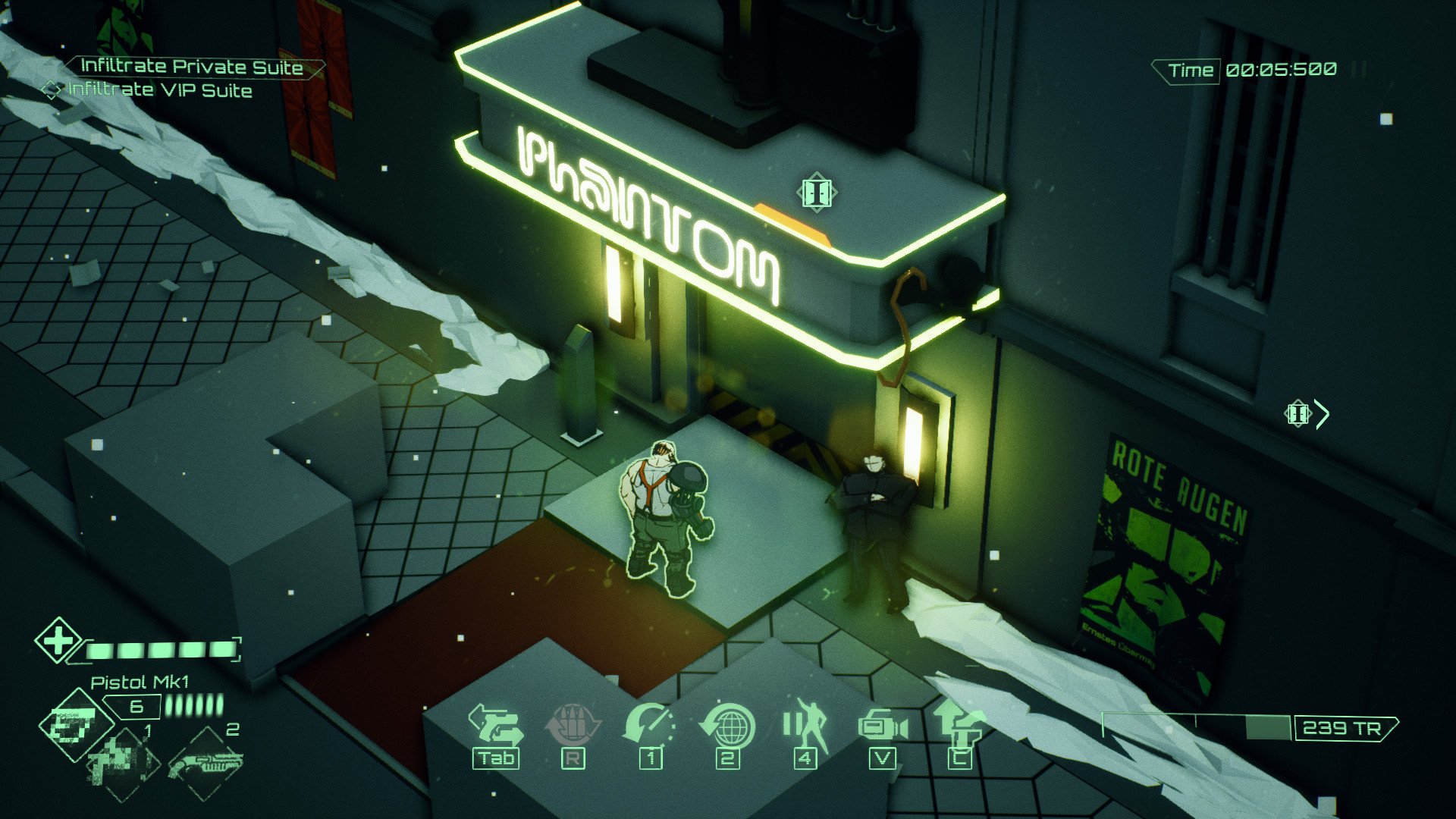 All Walls Must Fall - A Tech-Noir Tactics Game screenshot 1