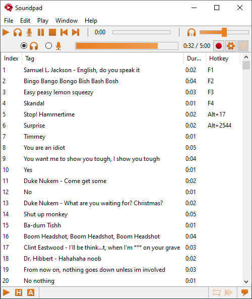 Soundpad screenshot 4