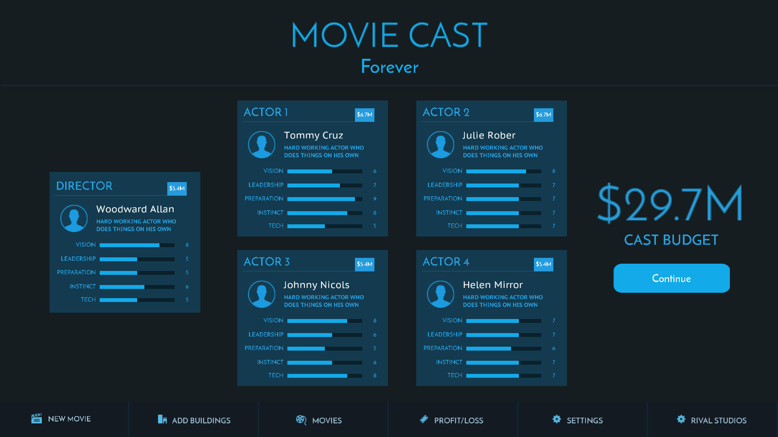 Movie Studio Tycoon screenshot 5
