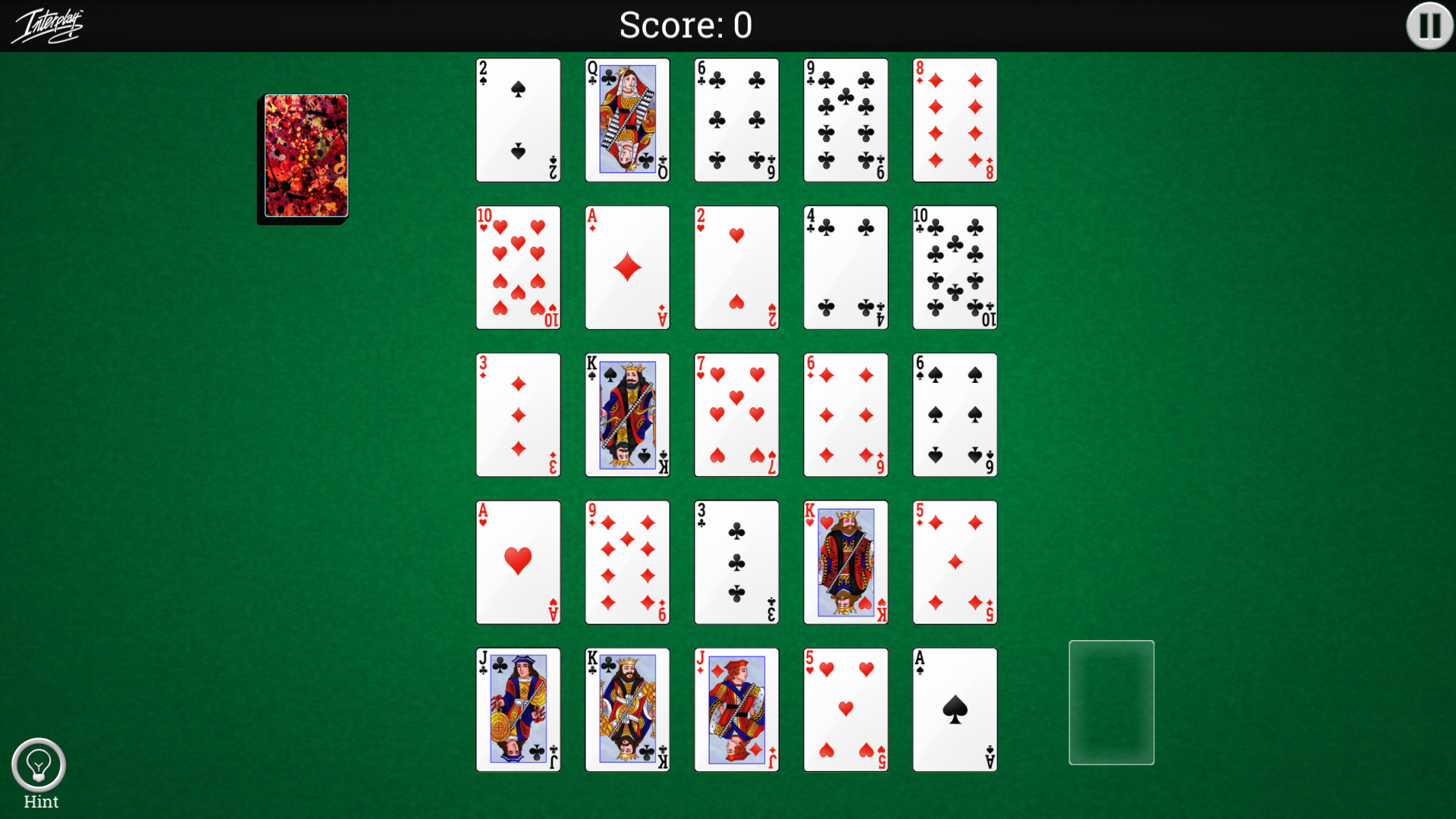 Interplay Solitaire screenshot 6