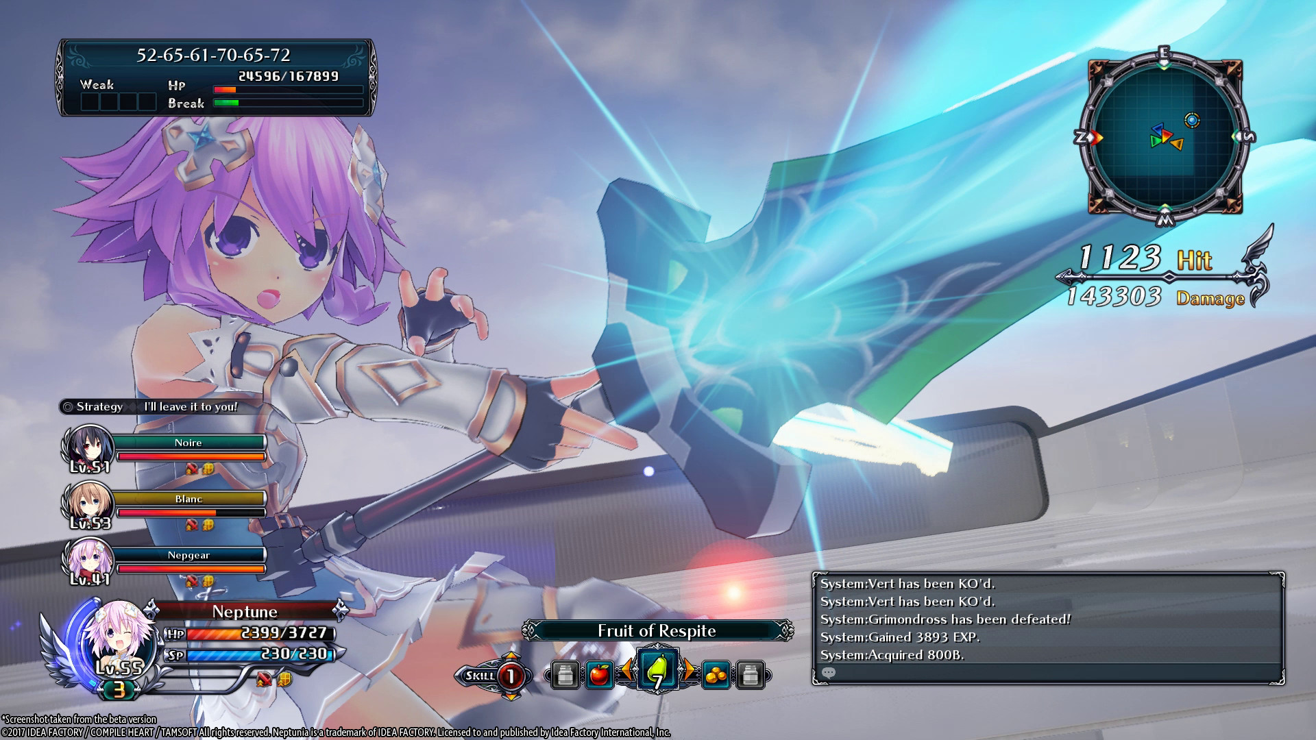 Cyberdimension Neptunia: 4 Goddesses Online screenshot 8