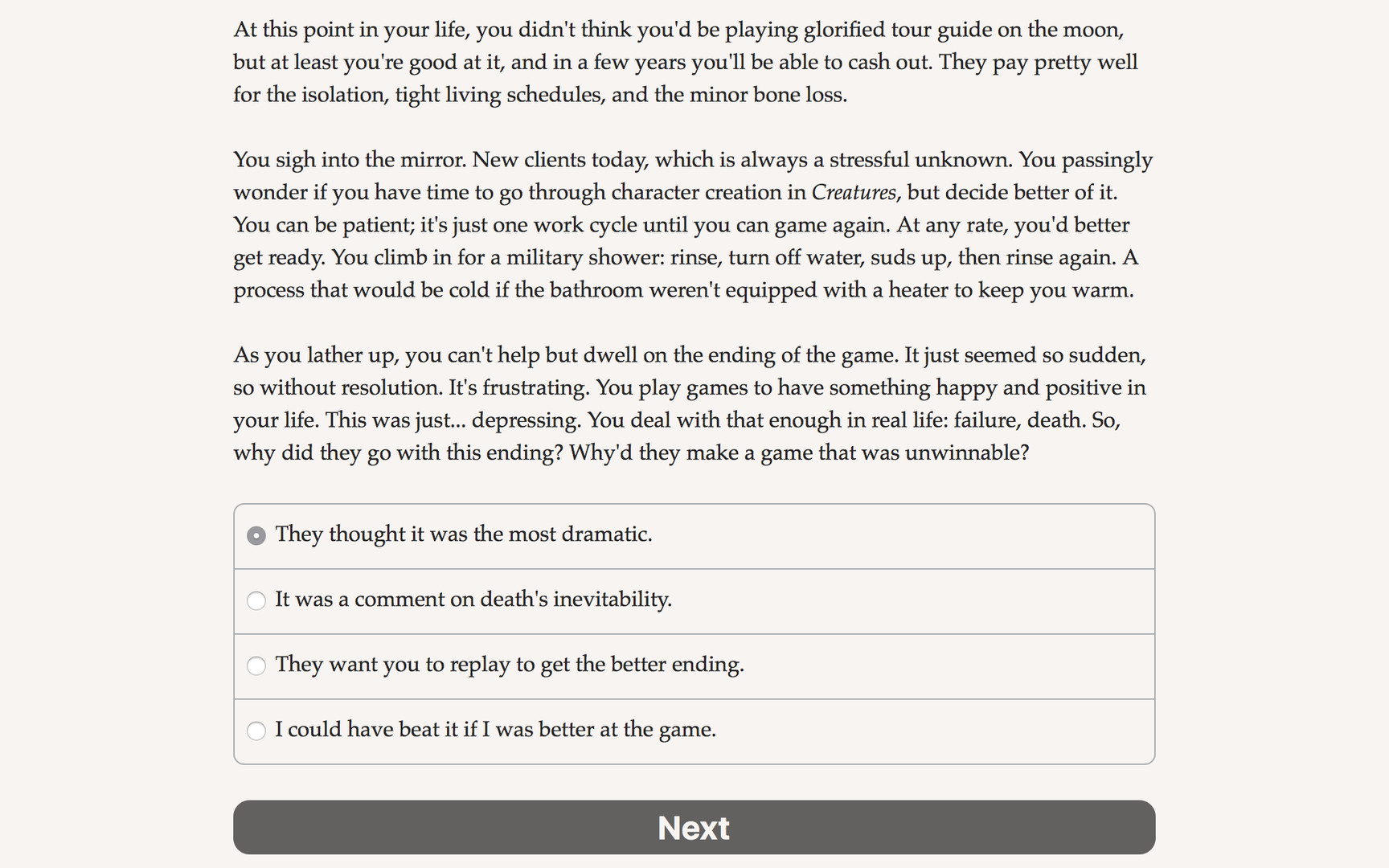 Creatures Such as We screenshot 3