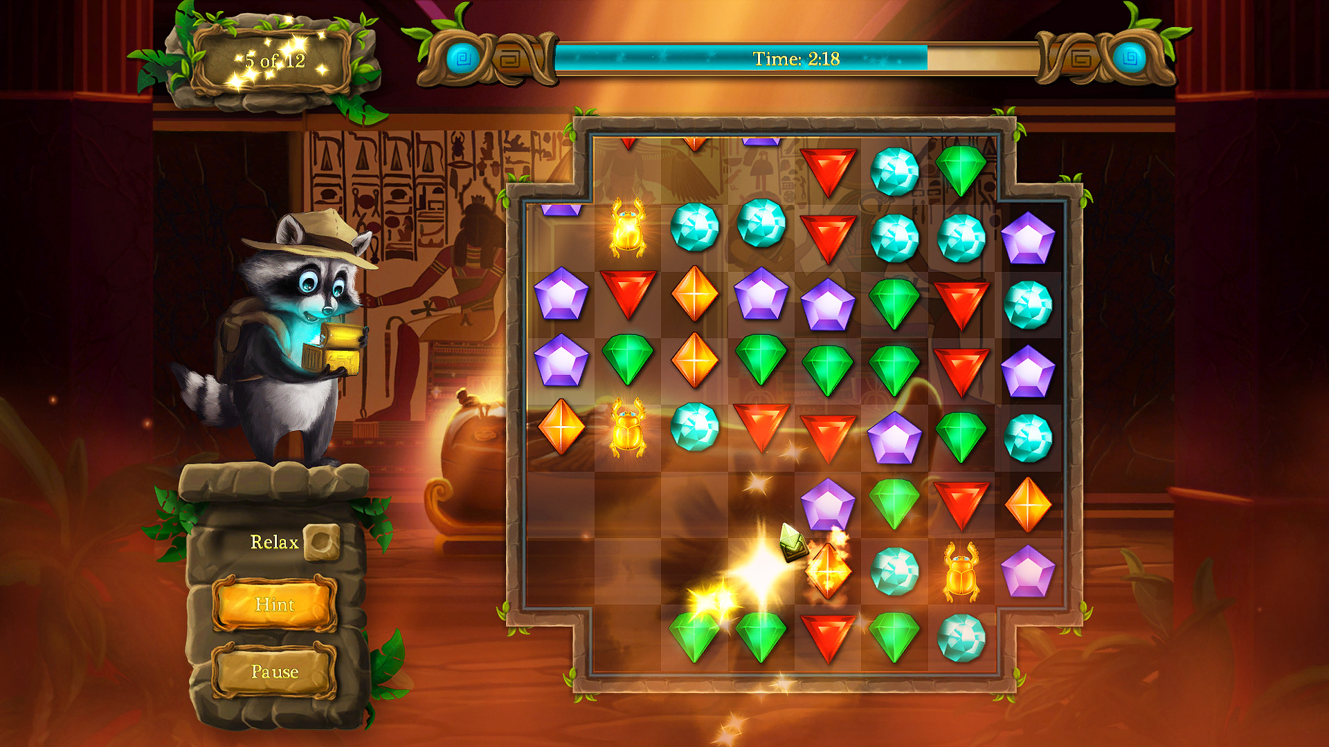 Ricky Raccoon 2 - Adventures in Egypt screenshot 2