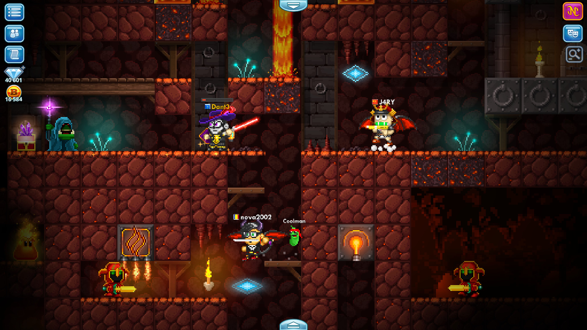 Pixel Worlds: MMO Sandbox screenshot 1
