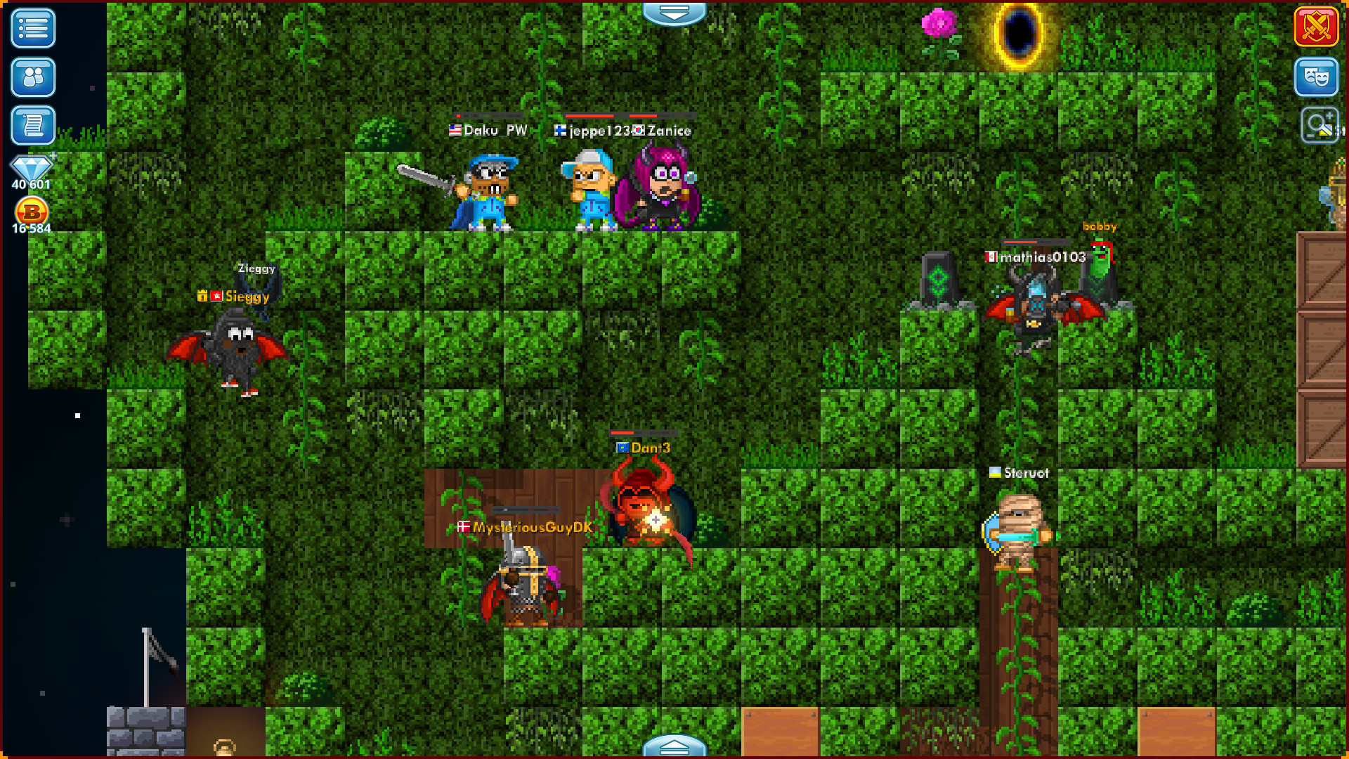 Pixel Worlds: MMO Sandbox screenshot 2