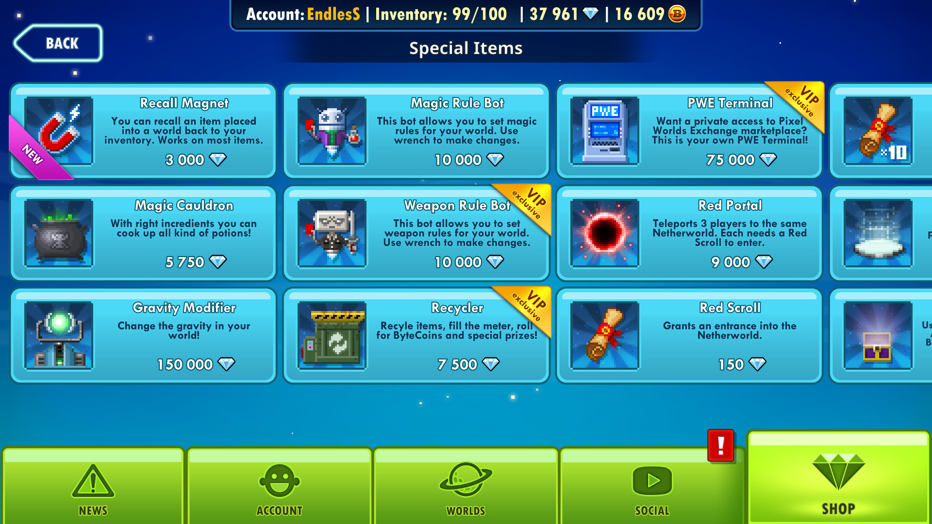 Pixel Worlds: MMO Sandbox screenshot 12
