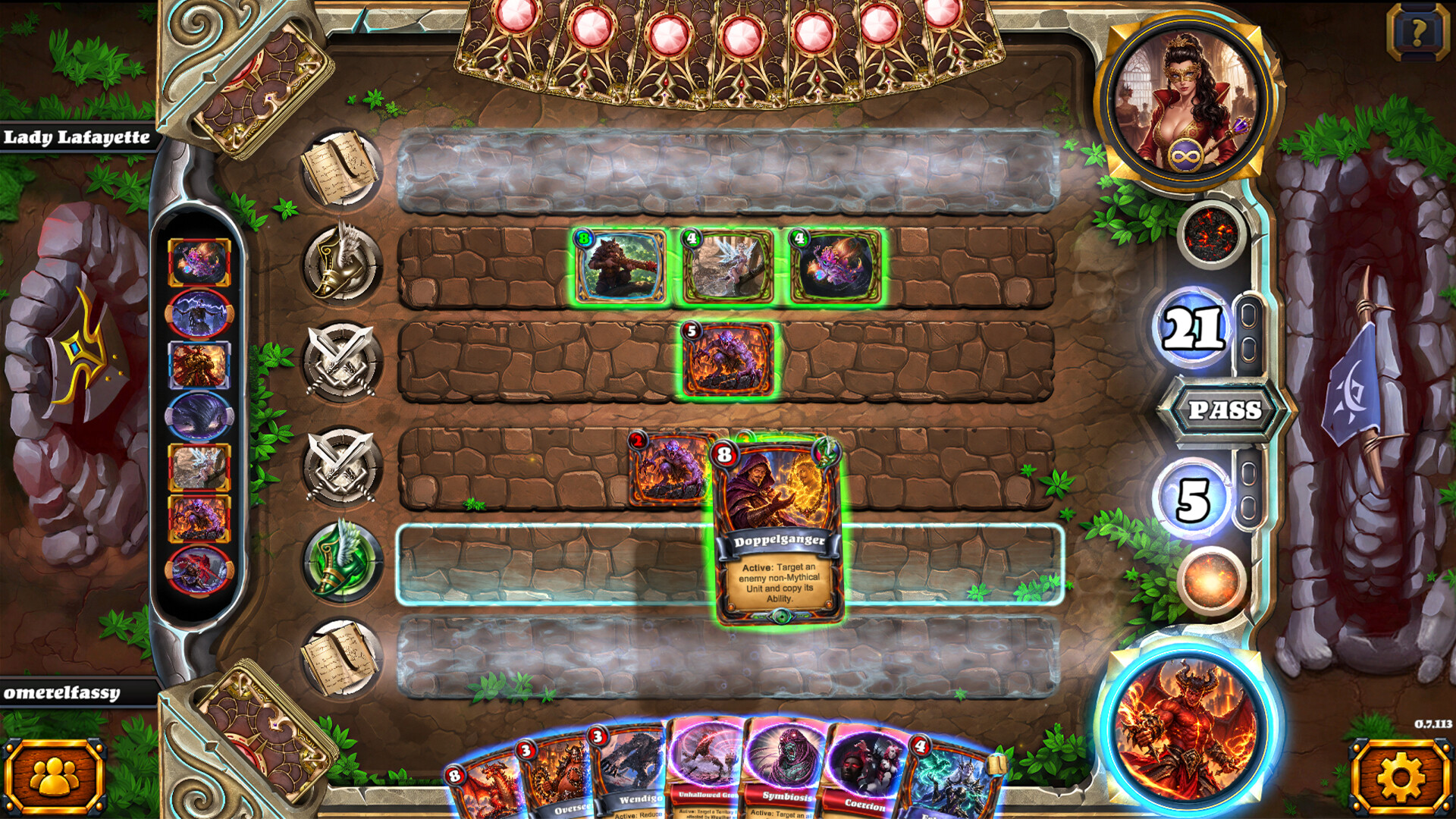 Runewards: Strategy Card Game screenshot 1