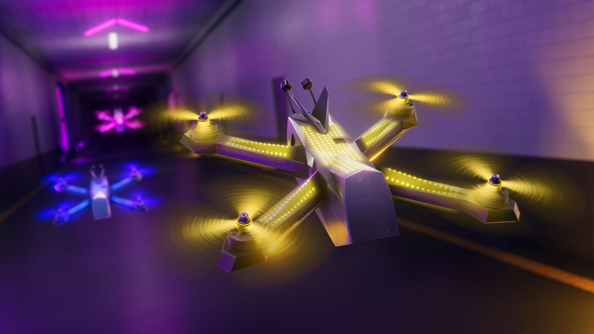 The Drone Racing League Simulator screenshot 1