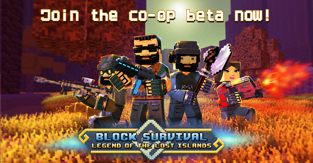 Block Survival: Legend of the Lost Islands screenshot 1