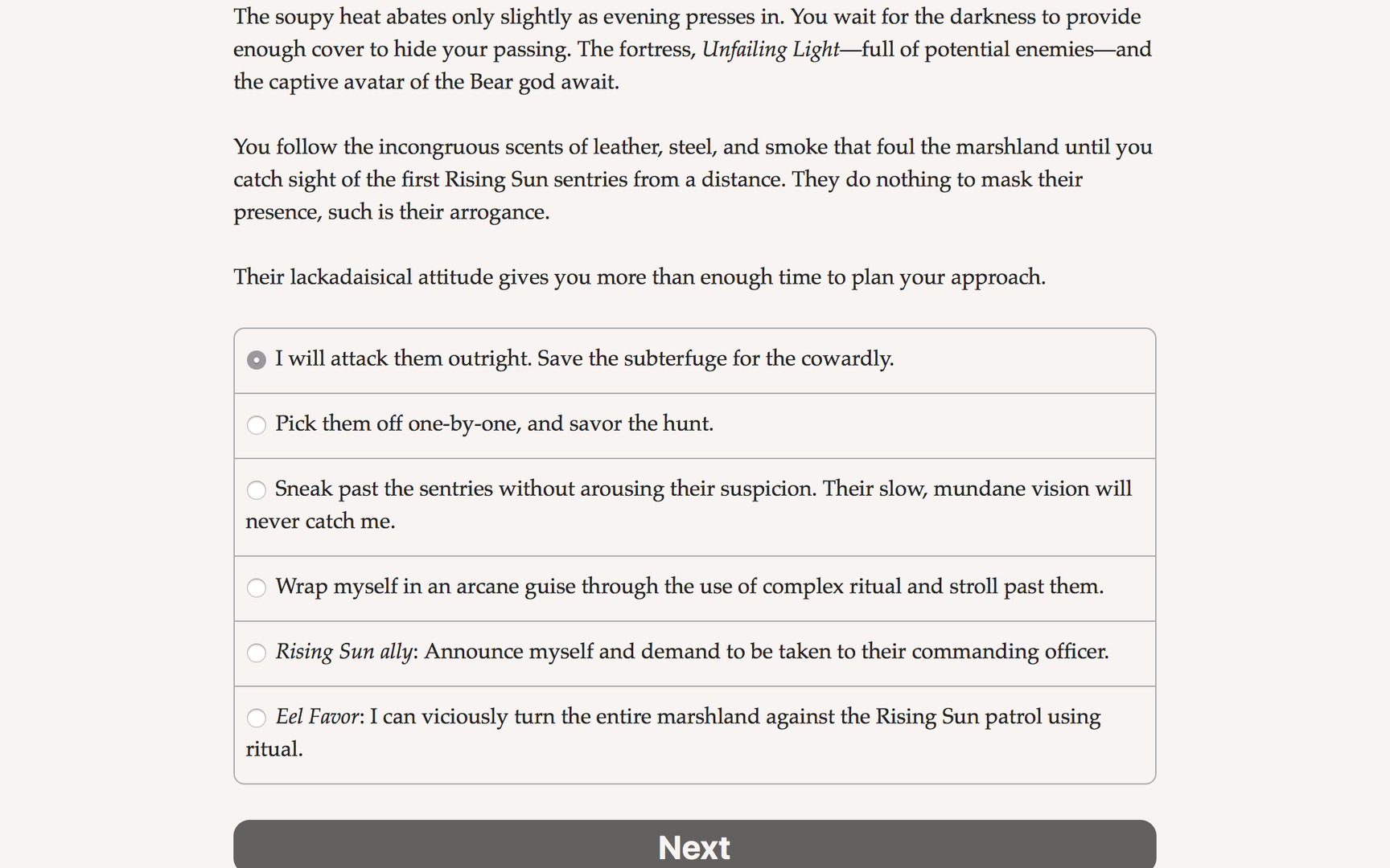 Avatar of the Wolf screenshot 1