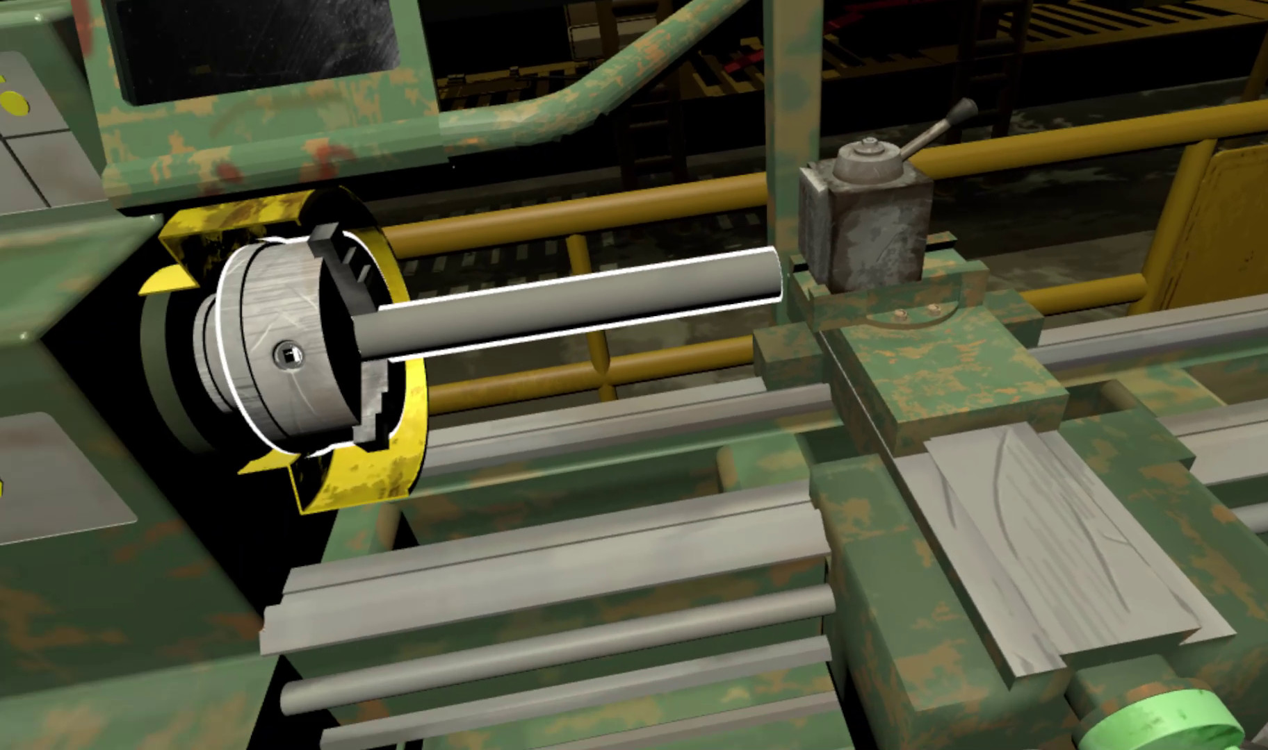 Lathe Safety Simulator screenshot 4