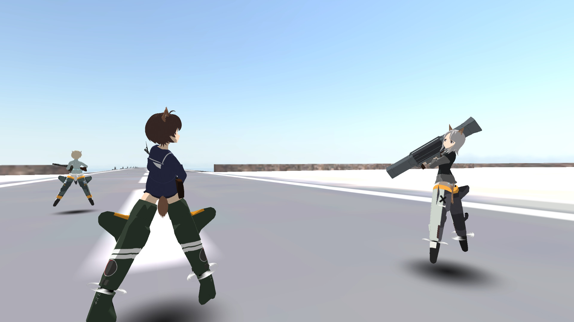 第502統合戦闘航空団 ブレイブウィッチーズ VR-Operation Baba_yaga-雪中迎撃戦 screenshot 4
