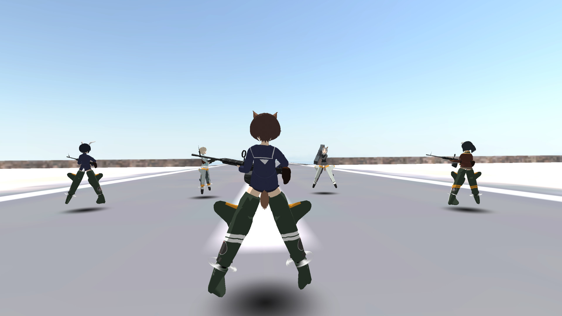 第502統合戦闘航空団 ブレイブウィッチーズ VR-Operation Baba_yaga-雪中迎撃戦 screenshot 5