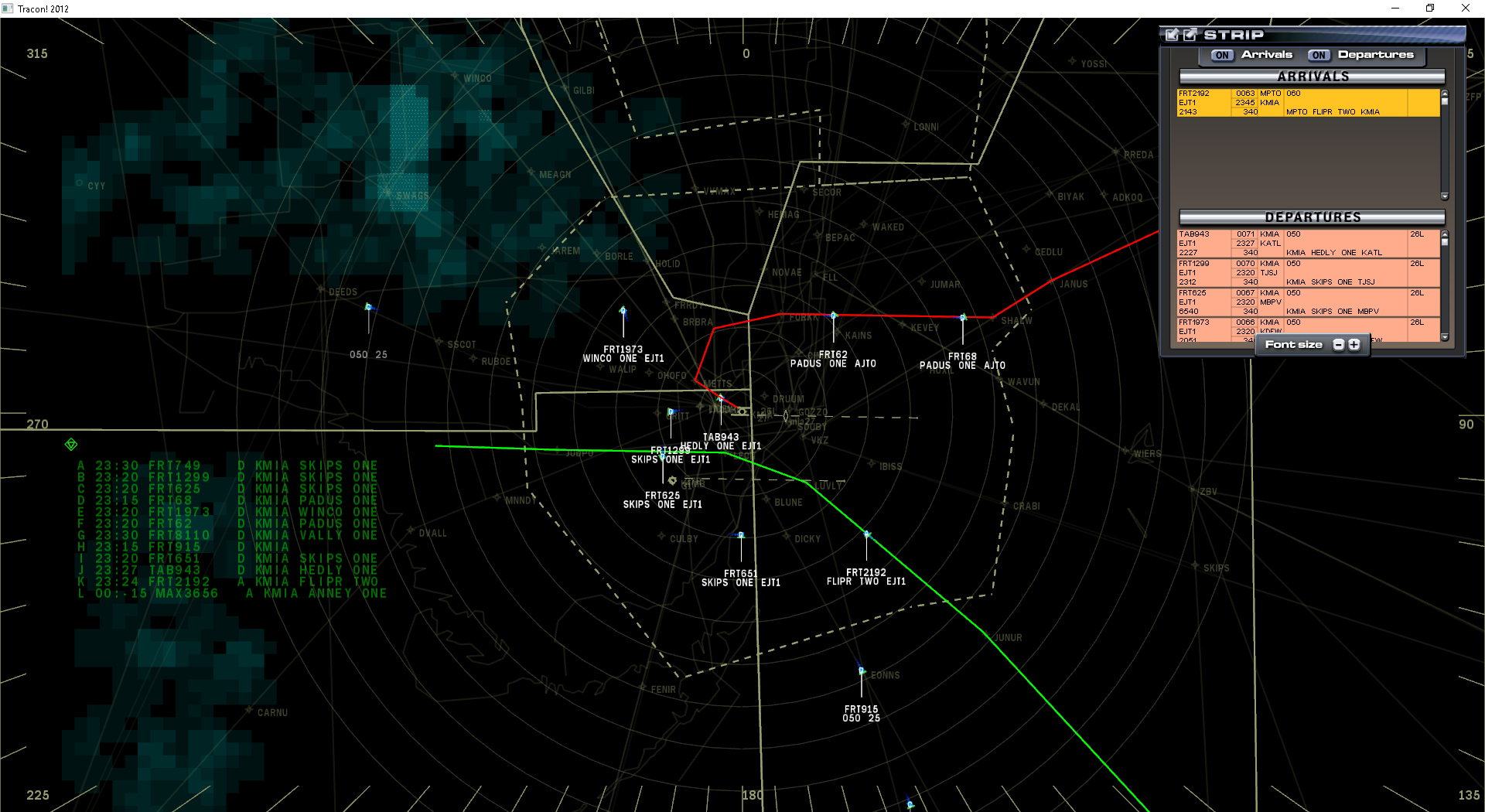 Tracon!2012:SE screenshot 5