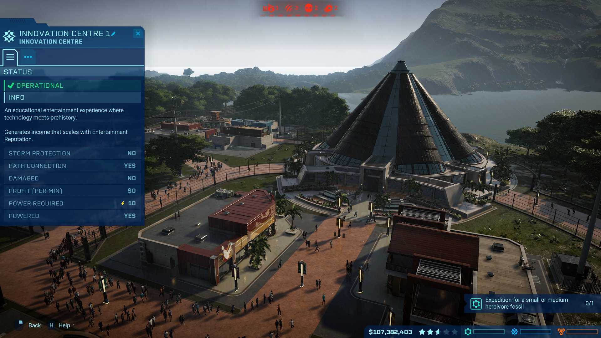 Jurassic World Evolution screenshot 2