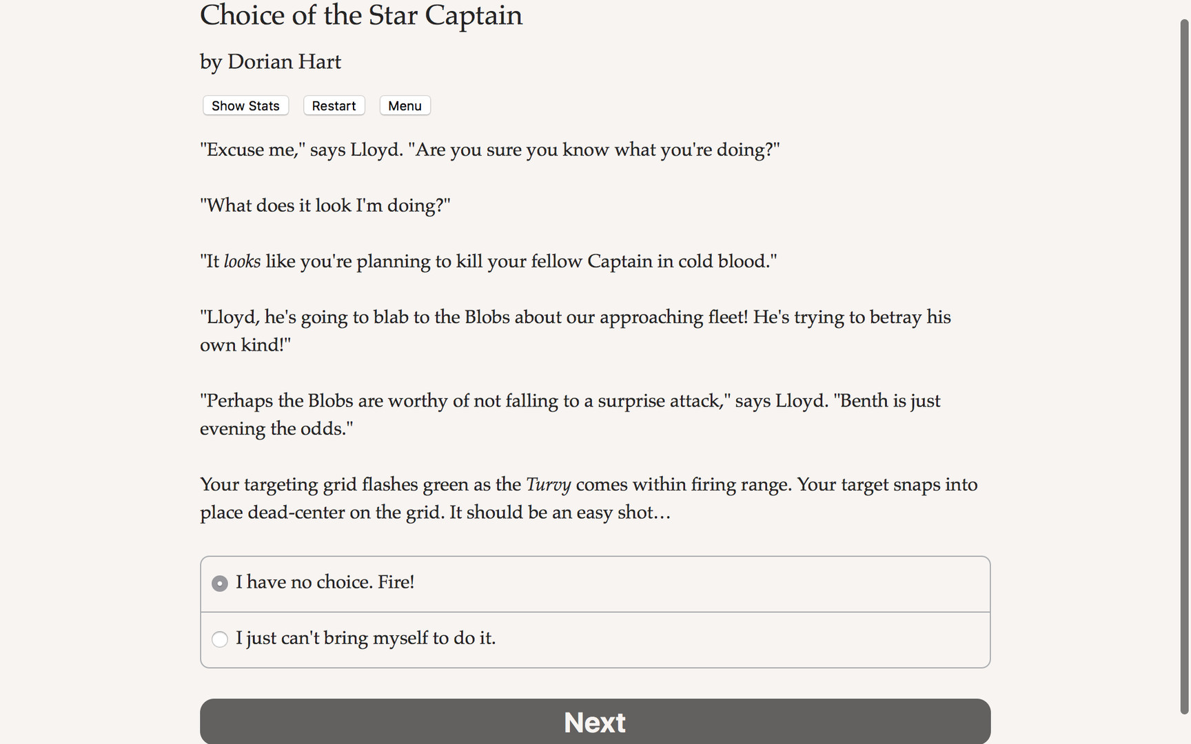 Choice of the Star Captain screenshot 4