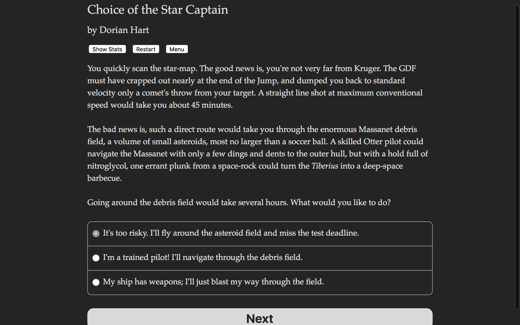 Choice of the Star Captain screenshot 2