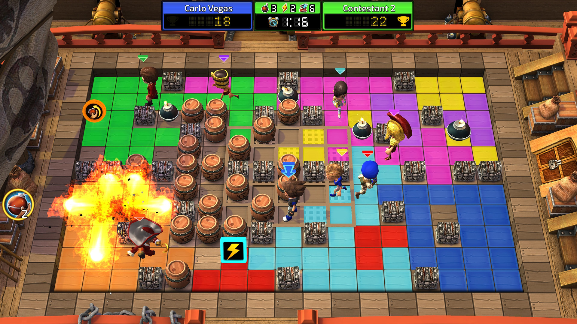 Blast Zone! Tournament screenshot 2