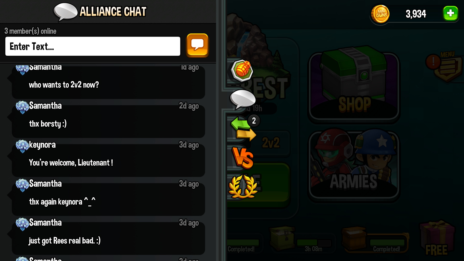 Mini Guns - Omega Wars screenshot 7