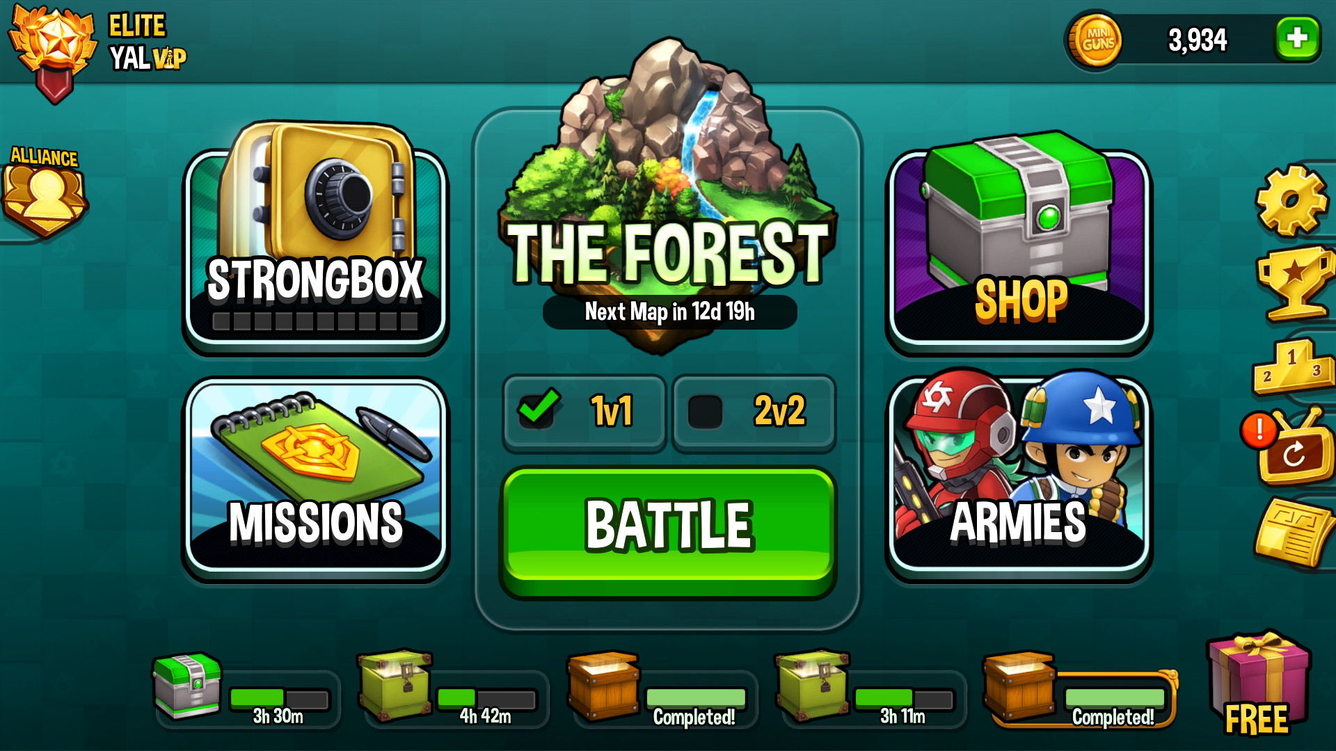Mini Guns - Omega Wars screenshot 3