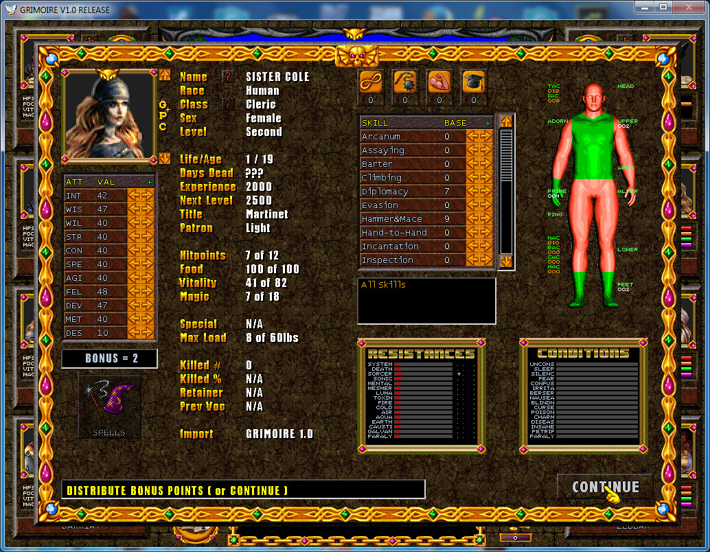 Grimoire : Heralds of the Winged Exemplar (V2) screenshot 21