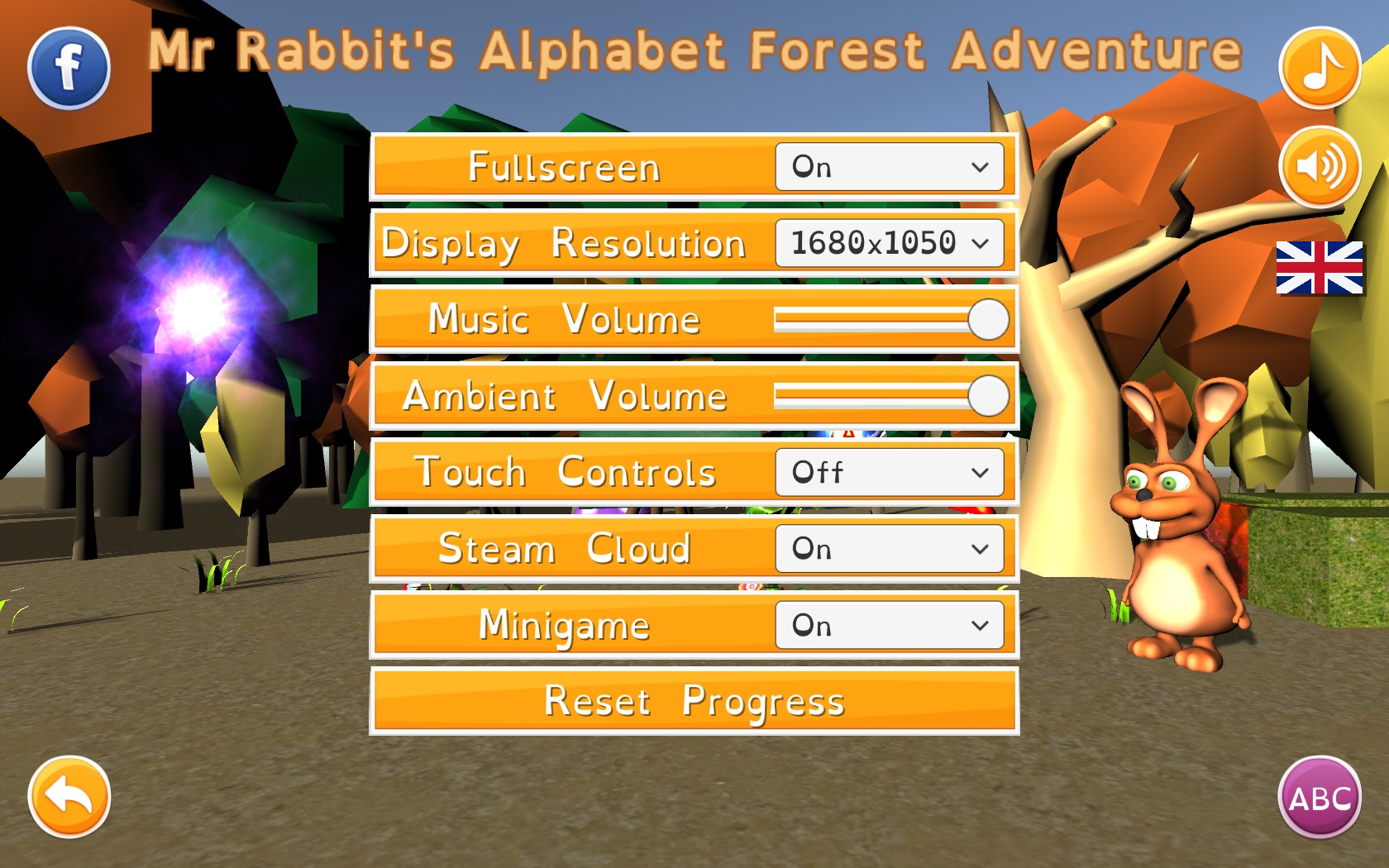 Mr Rabbit's Alphabet Forest Adventure screenshot 13