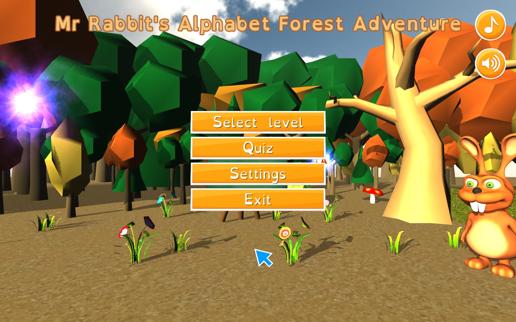 Mr Rabbit's Alphabet Forest Adventure screenshot 10