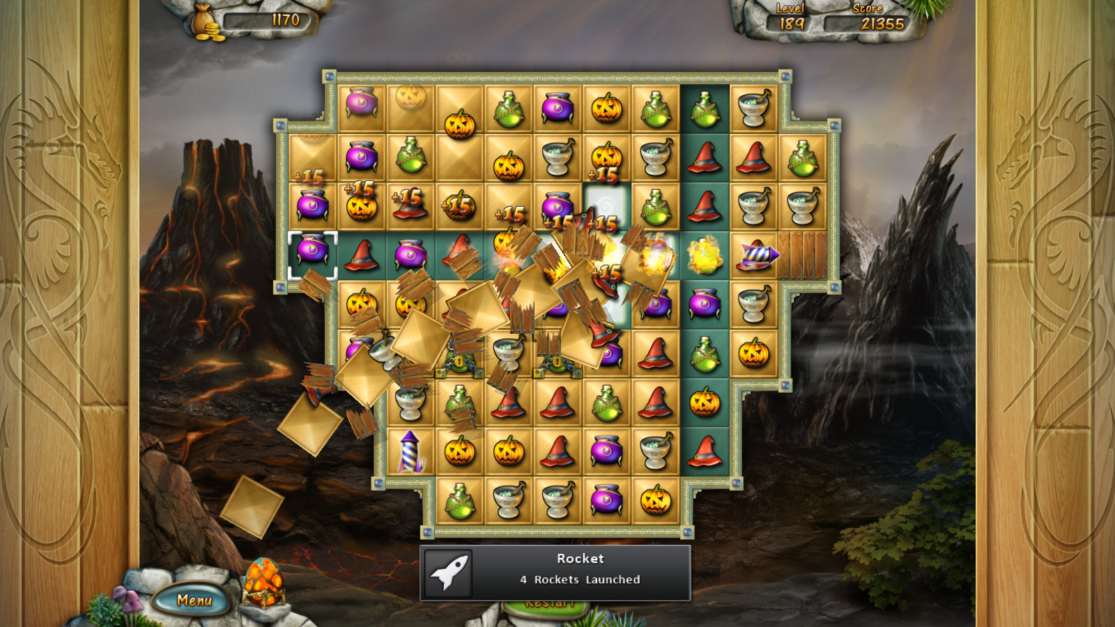 Mystika 3 : Awakening of the dragons screenshot 3