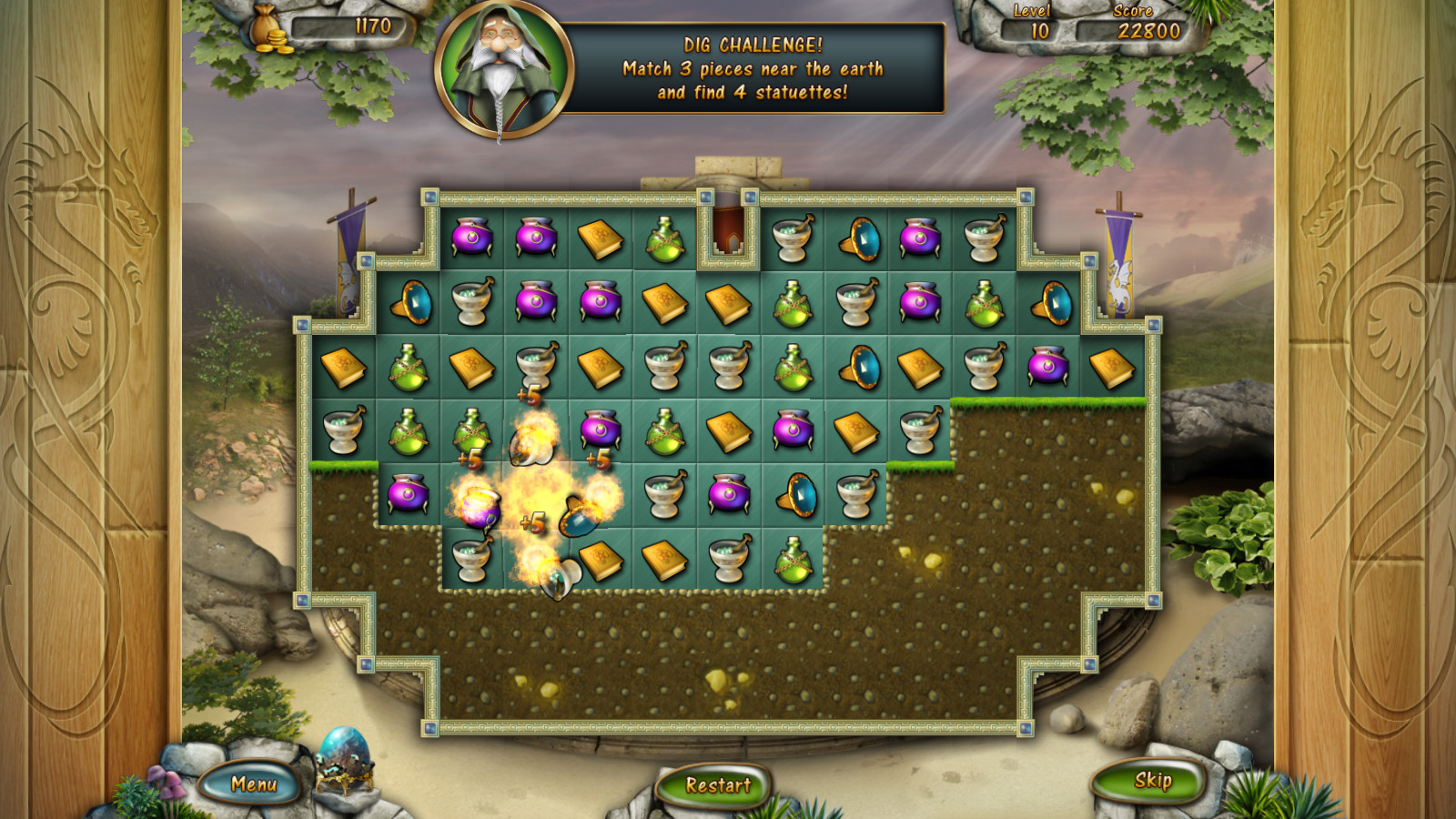 Mystika 3 : Awakening of the dragons screenshot 1