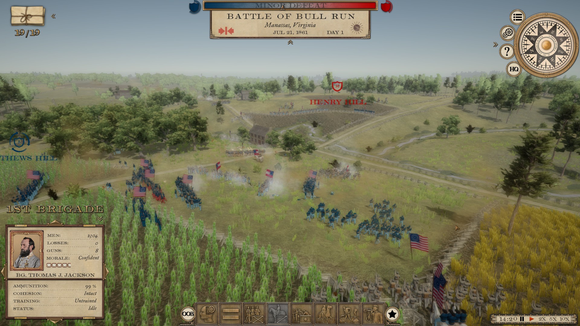 Grand Tactician: The Civil War (1861-1865) screenshot 17