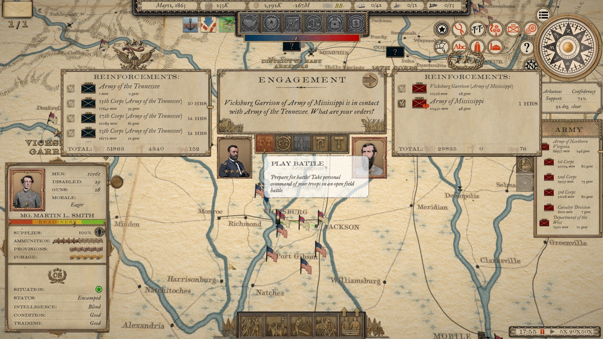 Grand Tactician: The Civil War (1861-1865) screenshot 4