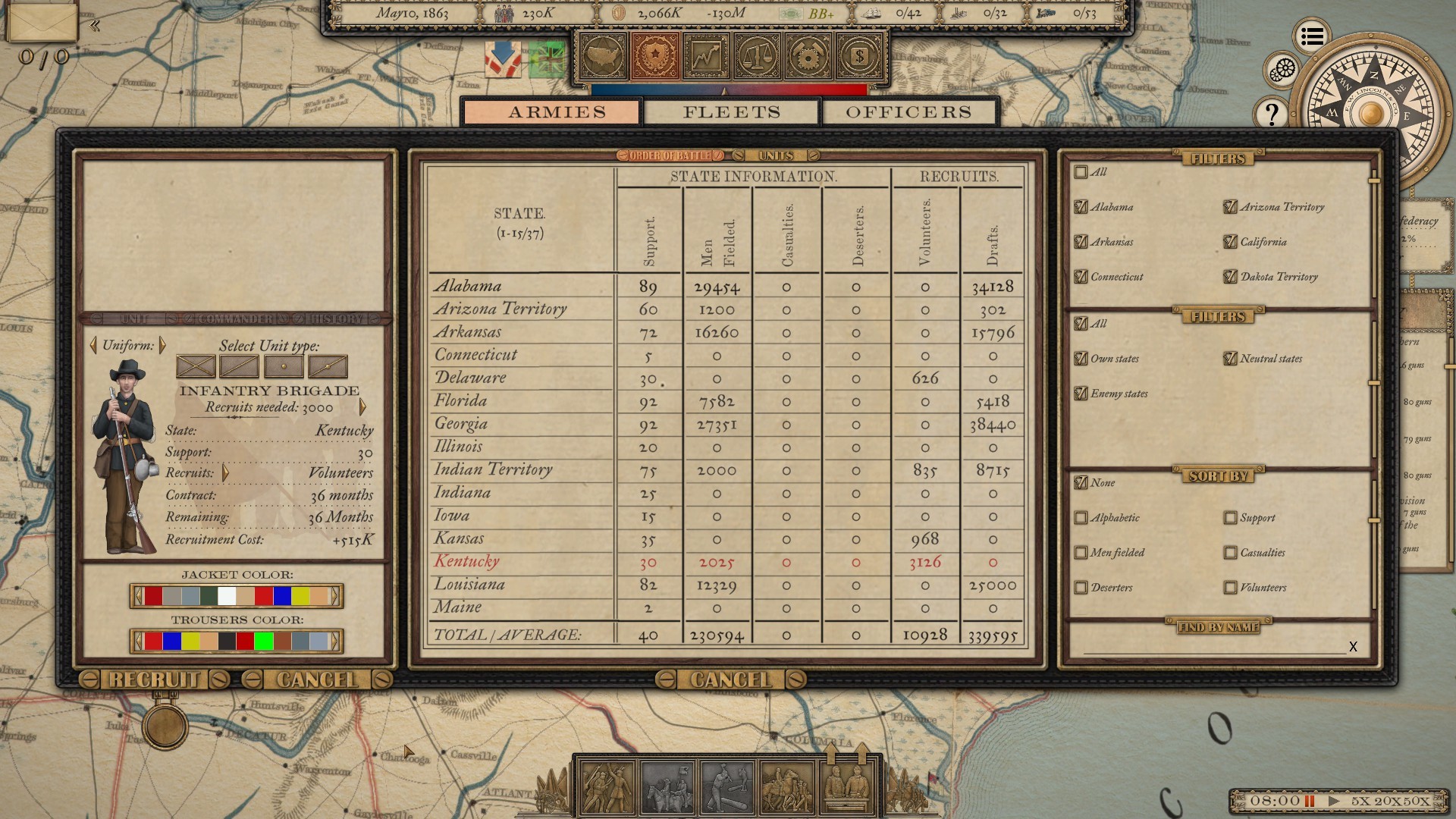 Grand Tactician: The Civil War (1861-1865) screenshot 14