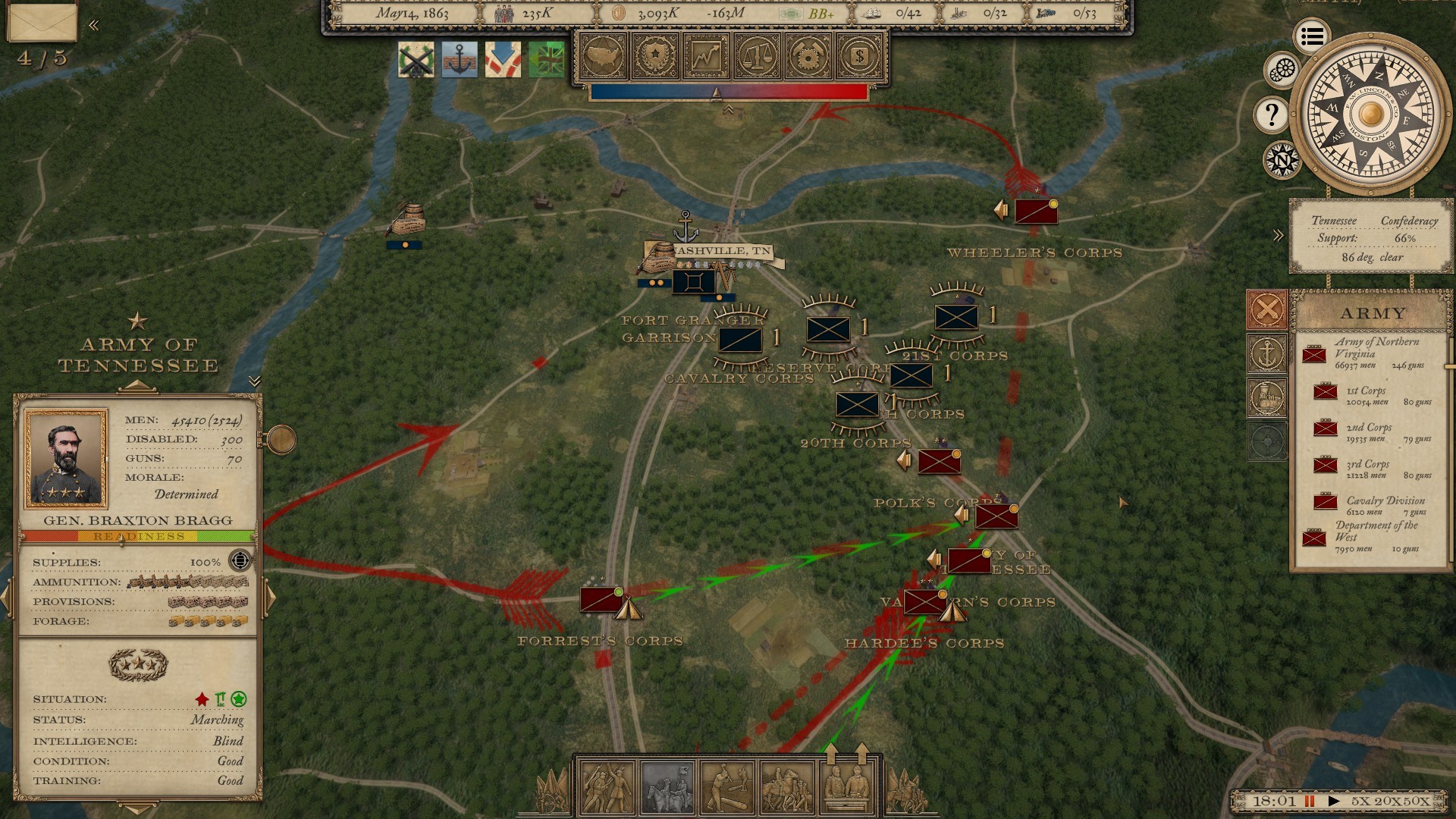 Grand Tactician: The Civil War (1861-1865) screenshot 13