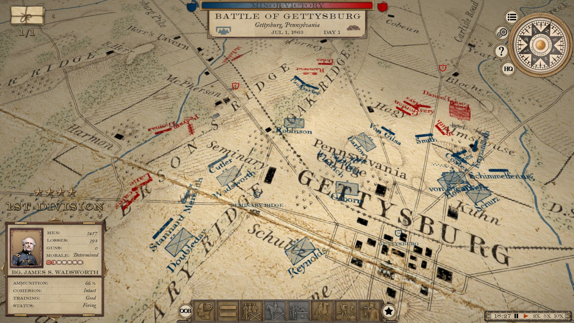 Grand Tactician: The Civil War (1861-1865) screenshot 2