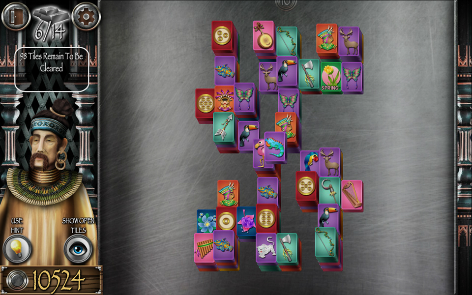 Mahjong Masters: Temple of the Ten Gods screenshot 5