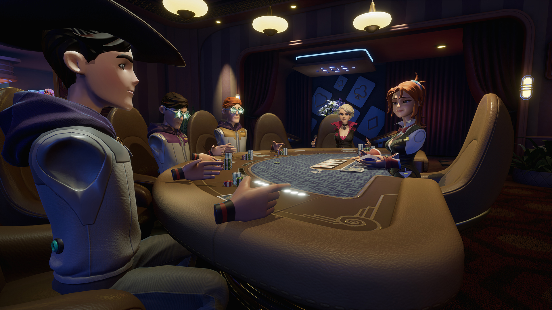 Lucky Night: Texas Hold'em VR screenshot 4
