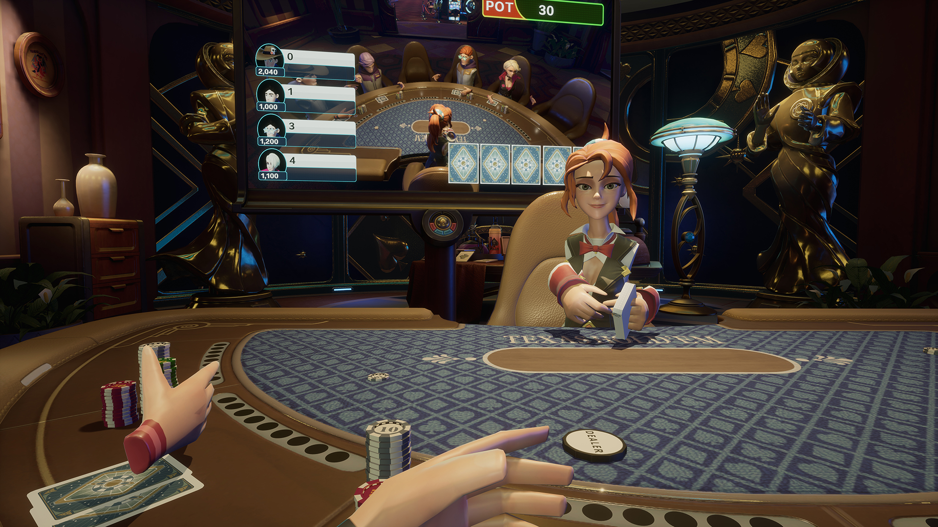 Lucky Night: Texas Hold'em VR screenshot 8