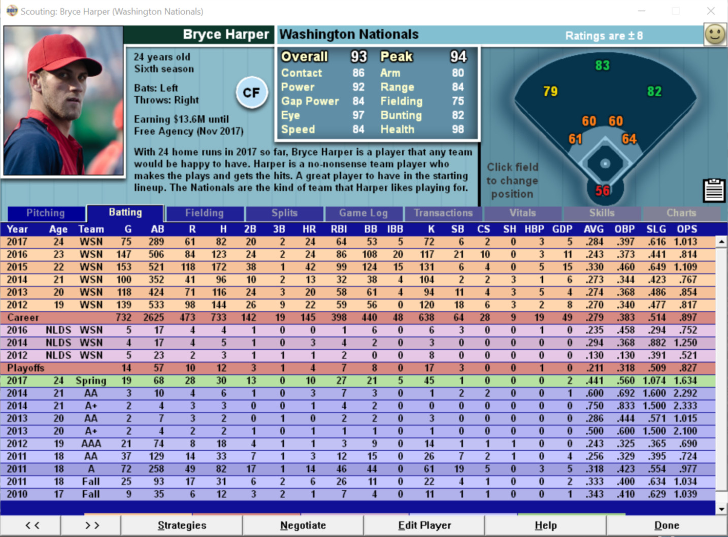 Baseball Mogul 2017 screenshot 5