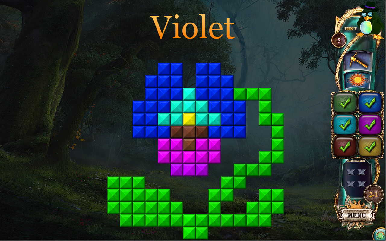 Fantasy Mosaics 16: Six Colors in Wonderland screenshot 1
