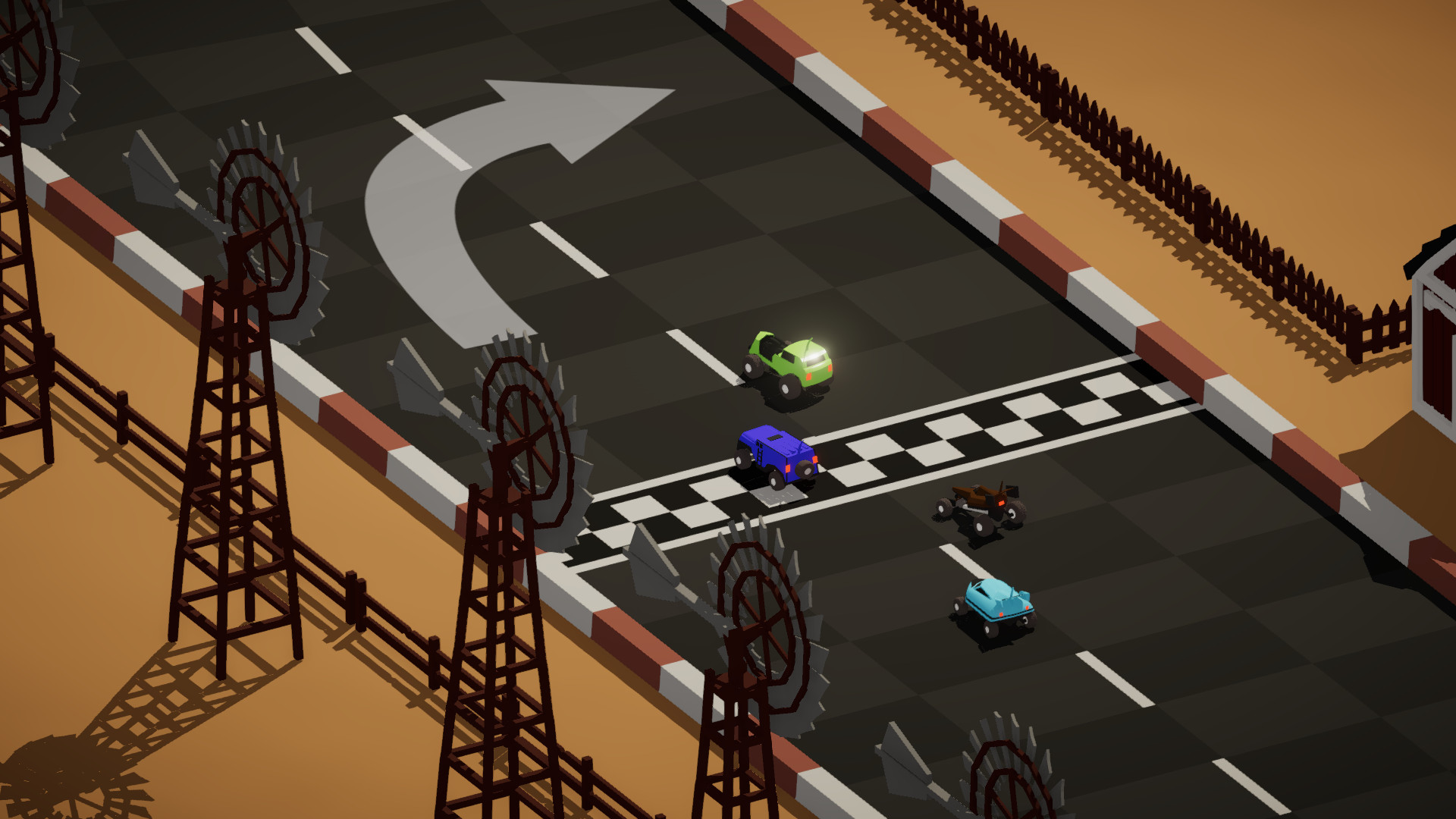 Omega Racers screenshot 1