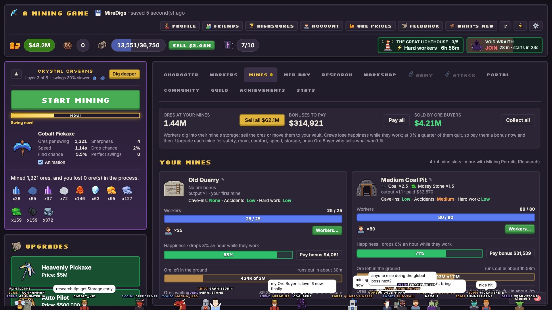 A Mining Game screenshot 2