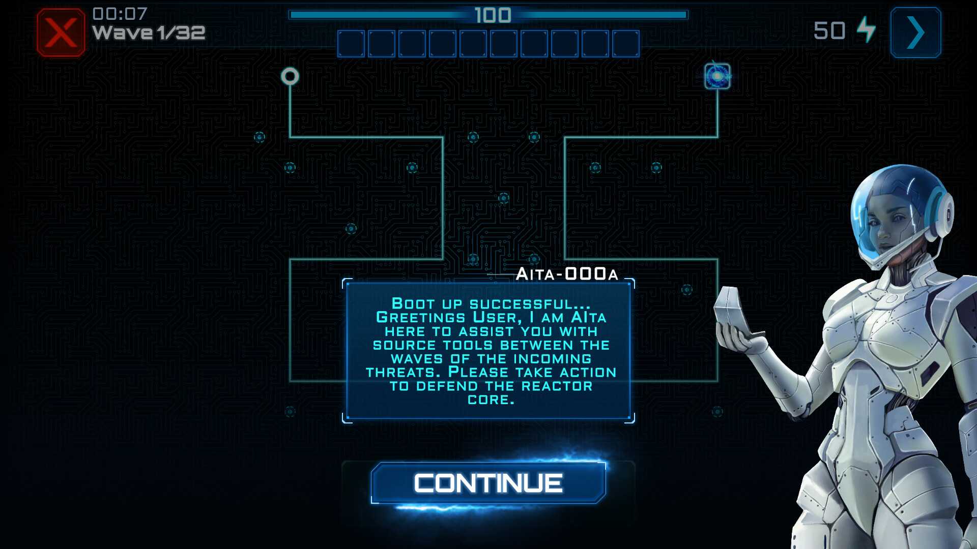 Transistor Defense screenshot 3