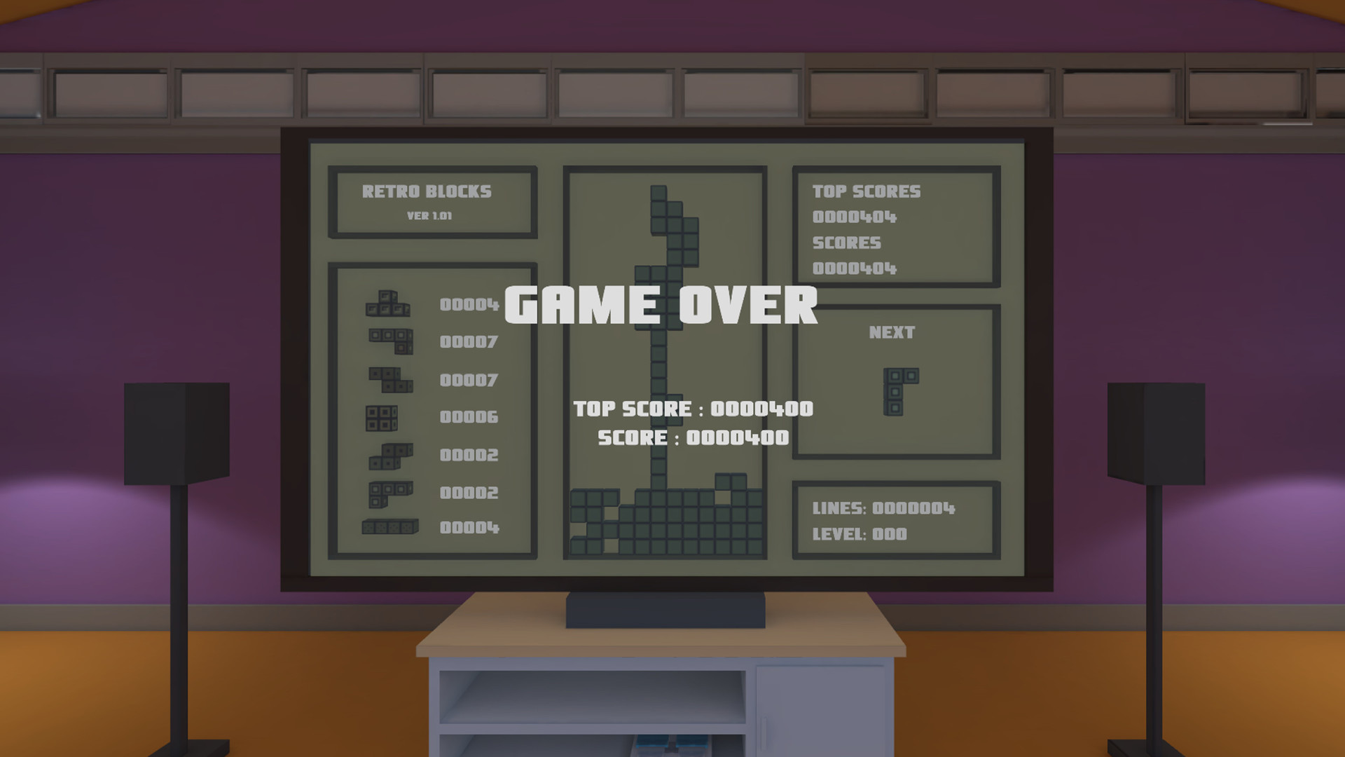 Retro Block VR screenshot 4