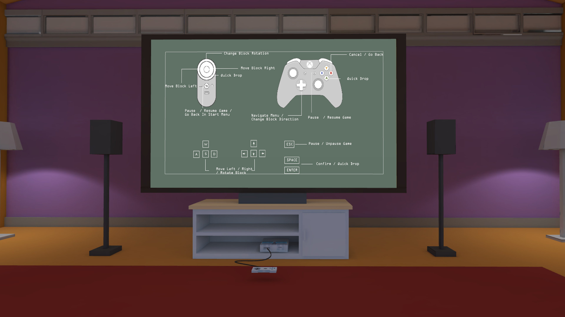 Retro Block VR screenshot 2