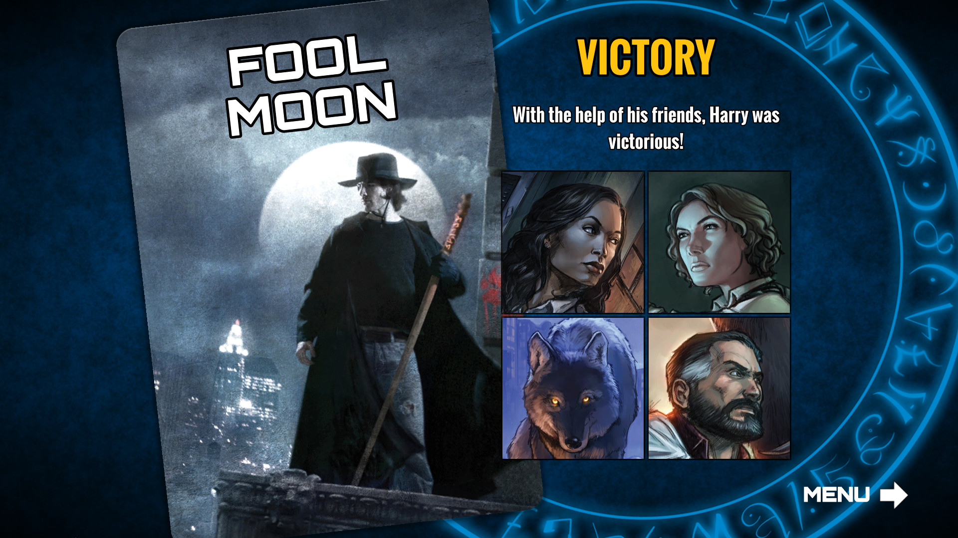 Dresden Files Cooperative Card Game screenshot 2