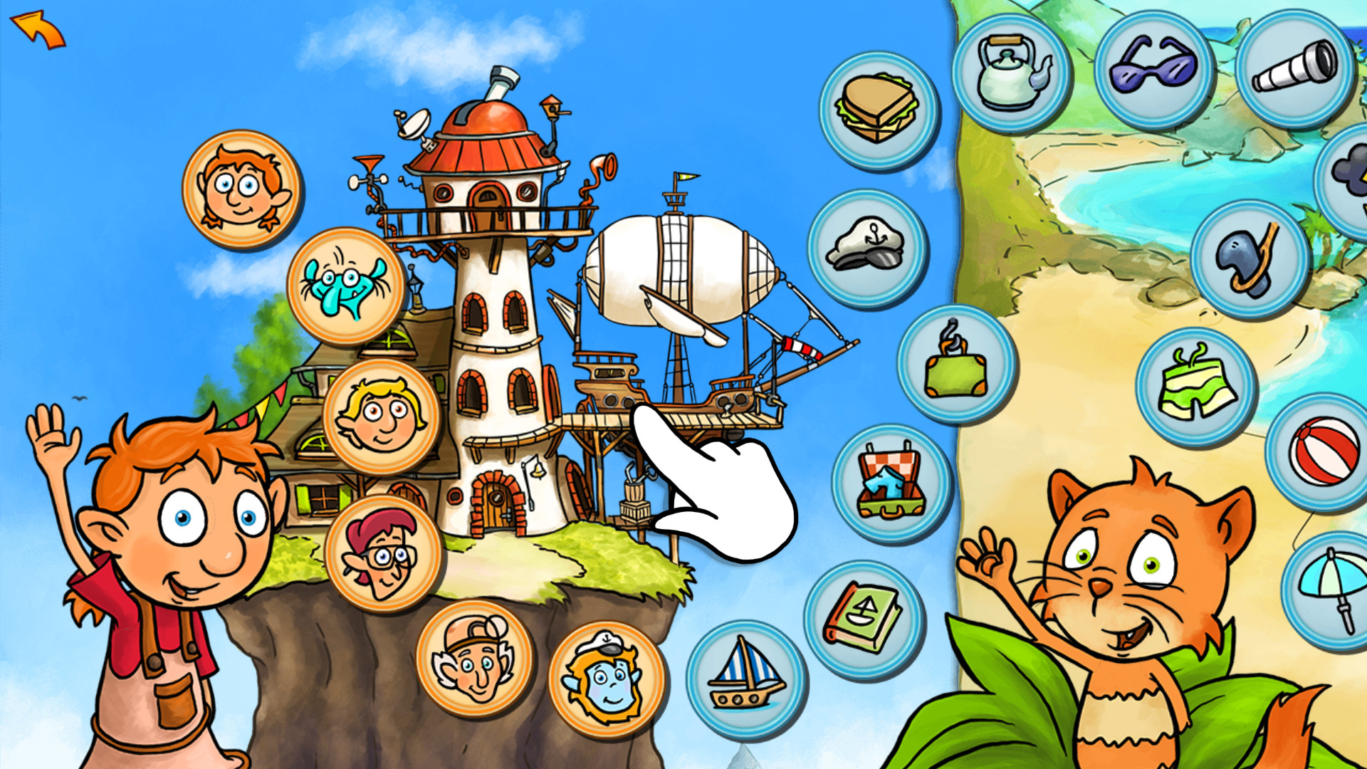 The Zwuggels - A Beach Holiday Adventure for Kids screenshot 1