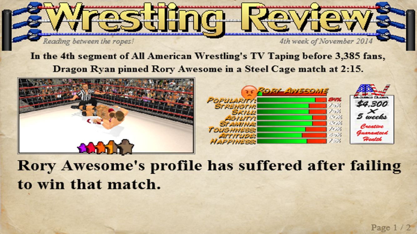 Wrestling Revolution 3D screenshot 9