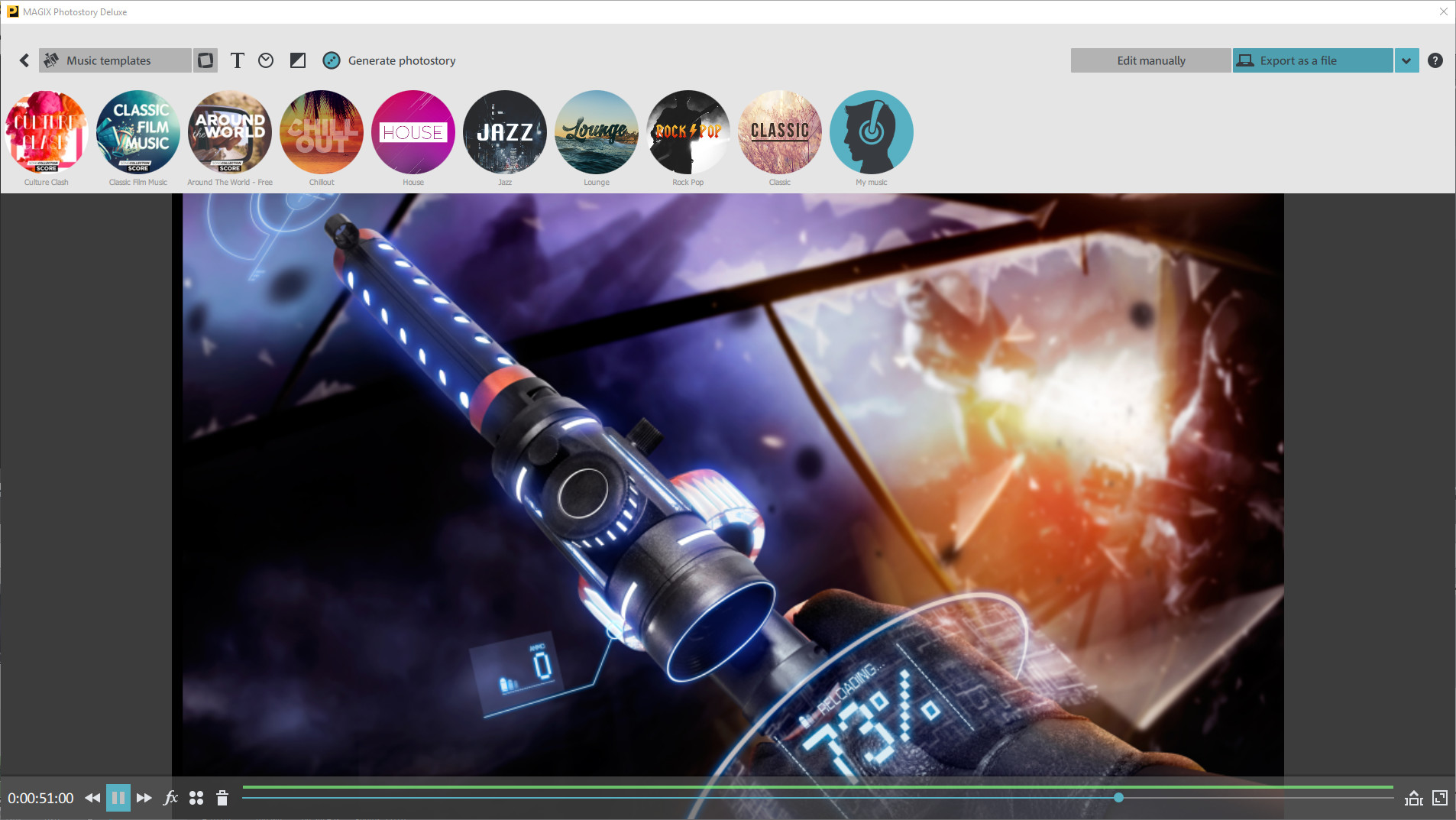 MAGIX Photostory 2018 Deluxe Steam Edition screenshot 2