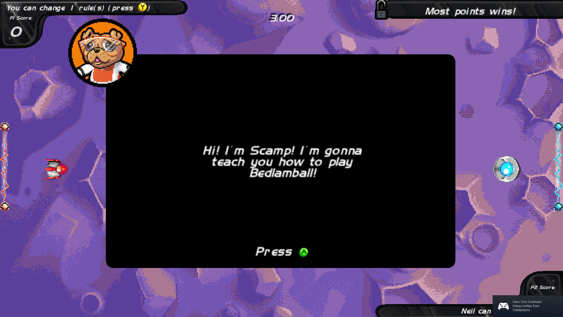 Bedlamball screenshot 1
